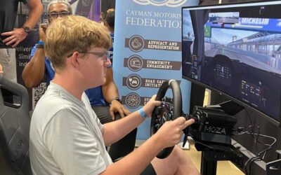 CMF Showcases Sim Racing at Gamers Bay 9
